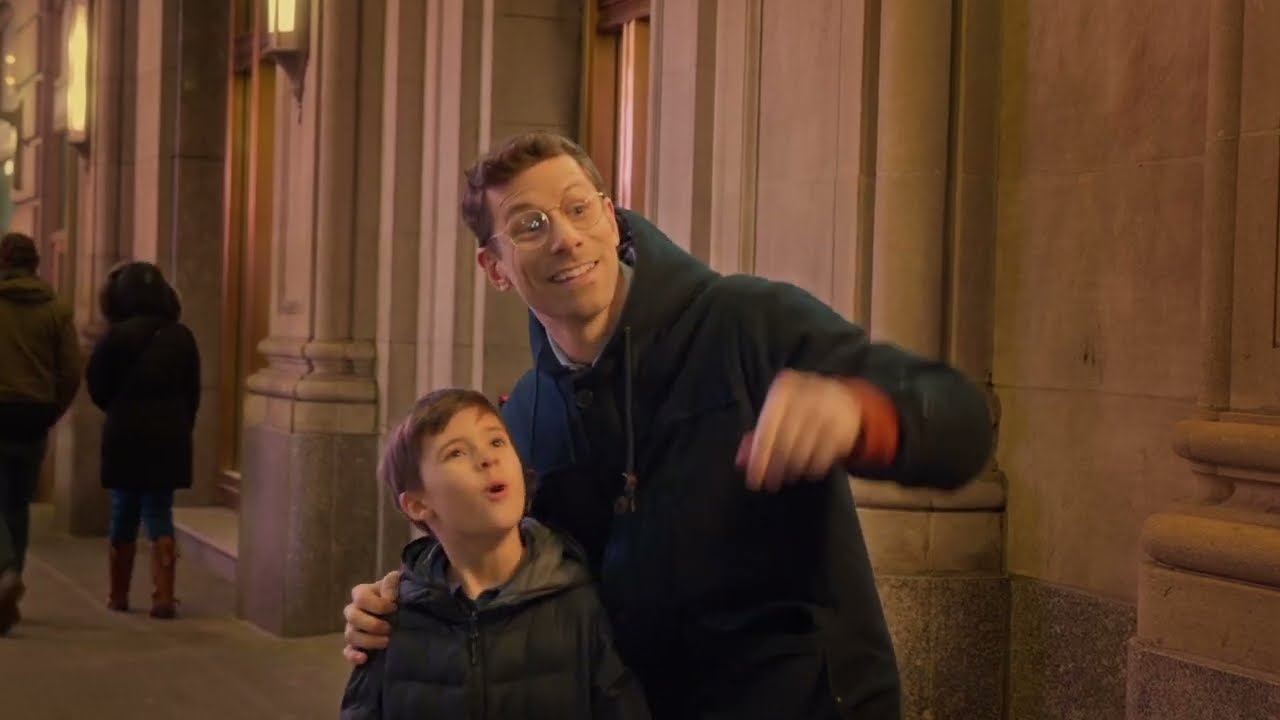 Live-action scene from Harry Potter and the Cursed Child on Broadway
